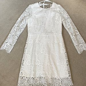 Cynthia Rowley White Lace Dress